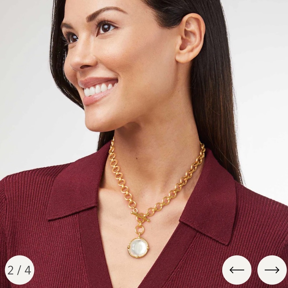 Julie Vos Gold NEW WITH TAGS - Honeybee Demi Necklace - Picture 10 of 10